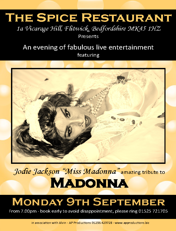 Madonna Tribute Poster